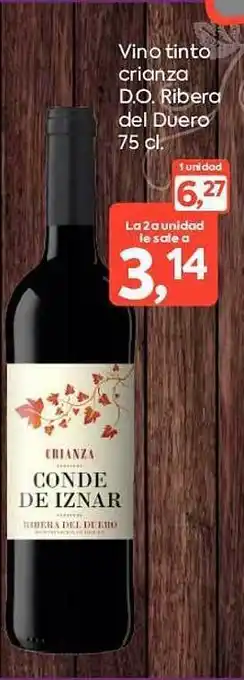 Suma Supermercados Vino tinto crianza d.o. ribera del duero oferta