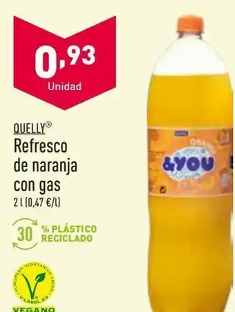 ALDI Refresco de naranja oferta