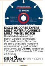 Coferdroza Discos de corte bosch oferta
