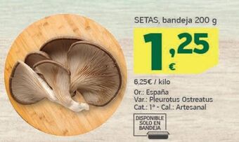 HiperDino Setas oferta