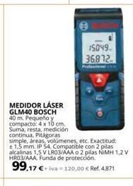 Coferdroza Medidor láser bosch oferta