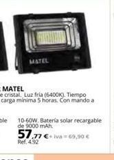 Coferdroza Batería solar solar oferta