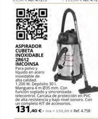 Coferdroza Aspirador oferta