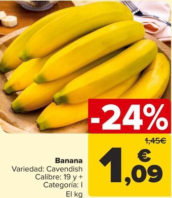 Carrefour Banana oferta