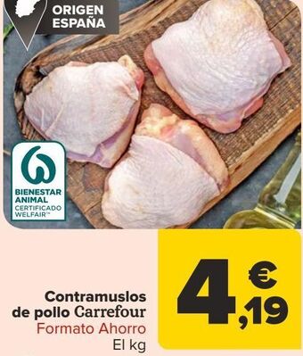 Carrefour Contramuslos de pollo carrefour oferta