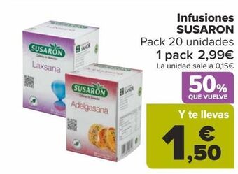 Carrefour Infusiones susaron oferta