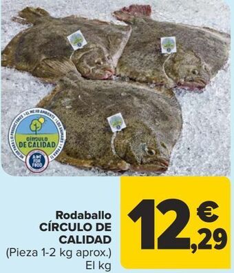 Carrefour Rodaballo círculo de calidad oferta