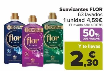 Carrefour Suavizante flor oferta