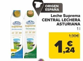 Carrefour Leche suprema central lechera asturiana oferta