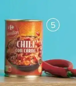 Carrefour Chili con carne oferta