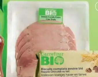 Carrefour Jamón cocido extra con trufa oferta