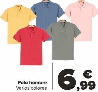Carrefour Polo hombre oferta