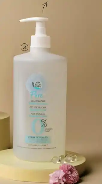 Carrefour Gel de ducha pure 0% oferta