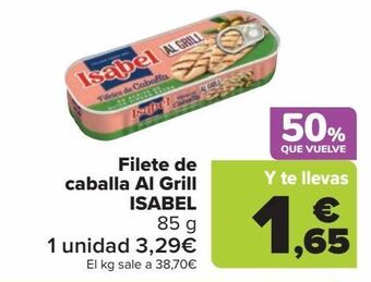 Carrefour Market Filete de caballa al grill isabel oferta
