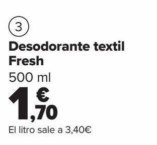 Carrefour Desodorante textil fresh oferta