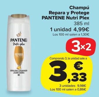 Carrefour Market Champú repara y protege pantene nutri plex oferta