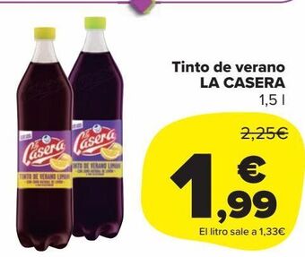 Carrefour Market Tinto de verano la casera oferta