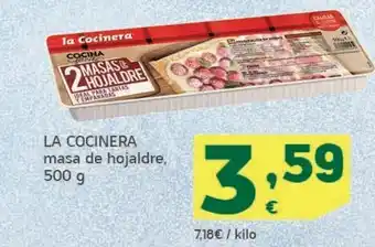 HiperDino Masa de hojaldre la cocinera oferta