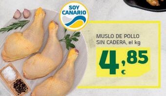 HiperDino Muslo de pollo sin cadera oferta