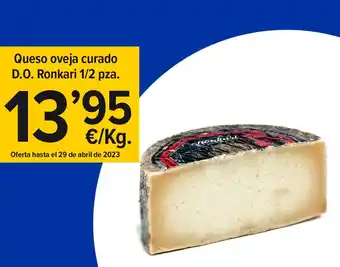 Cash Fresh Queso de oveja ronkari oferta