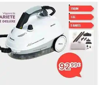 Mi electro Vaporeta ariete 2 deluxe oferta