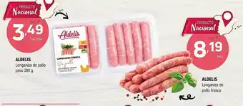 Coviran Andelis longaniza de pollo pavo aldelis longaniza de pollo fresca oferta