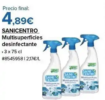 Costco Sanicentro multisuperficies desinfectante oferta