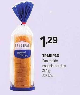 Coviran Tradipan pan molde especial torrijas oferta