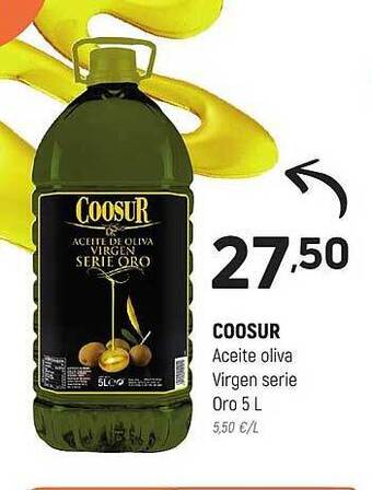 Coviran Coosur aceite oliva virgen serie oro oferta