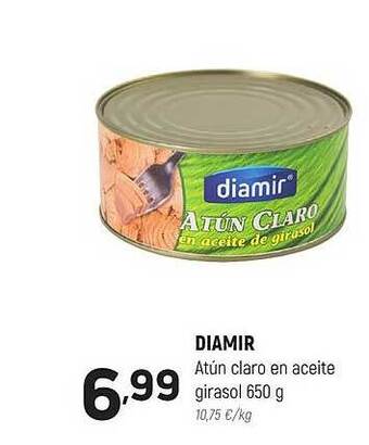 Coviran Diamir atún claro en aceite girasol oferta