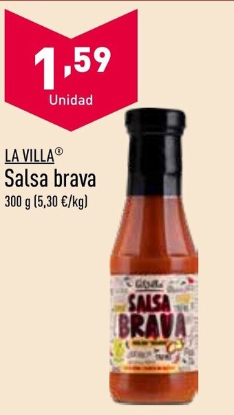 ALDI La Villa Salsa Brava oferta