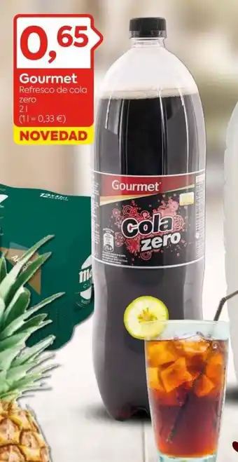 Suma Supermercados Gourmet Refresco de Cola Zero 2L oferta