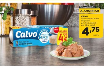 Alimerka Calvo Atún Claro en Aceite de Girasol oferta