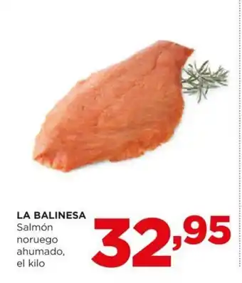Alimerka La Balinesa Salmón Noruego Ahumado, el Kilo oferta