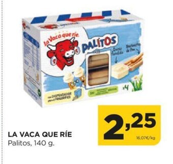 Alimerka La Vaca Que Ríe Palitos 140g oferta