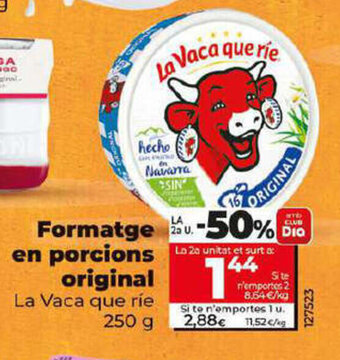 Dia Formatge en Porcions Original oferta