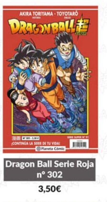 Game Dragon Ball Serie Roja N° 302 oferta