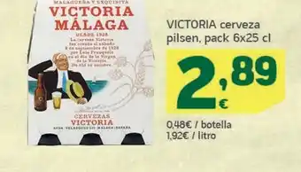 HiperDino Cerveza pilsen victoria oferta