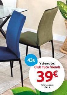 Tuco Silla tapizada gala oferta