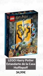 Game Happy  30  p  lego harry potter  lego harry potter estandarte de la casa hufflepuff 34,99€ oferta