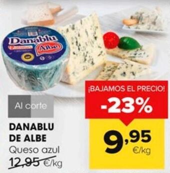Autoservicios Familia Queso azul oferta