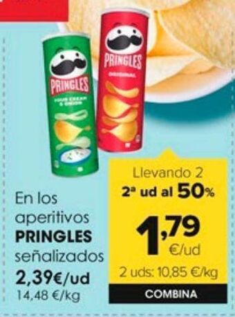 Autoservicios Familia Aperitivos pringles oferta