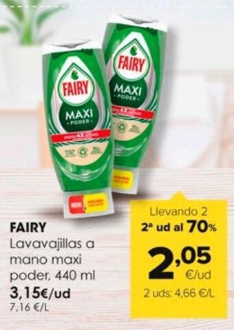 Autoservicios Familia Lavavajillas fairy oferta