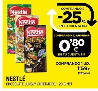 BM Supermercados Chocolate nestlé oferta