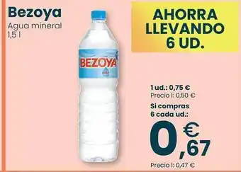 Bezoya agua mineral