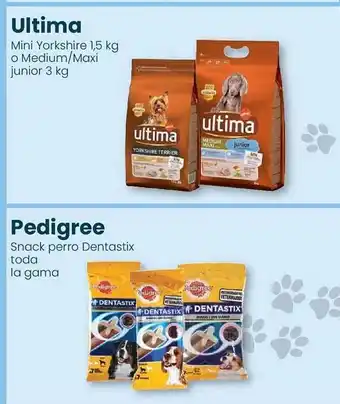 Clarel Ultima mini yorkshire 1.5kg o medium maxi junior pedigree snack perro dentastix toda la gama oferta