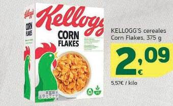 HiperDino Kellogg's cereales corn flakes oferta