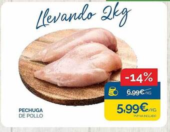 Cash Ecofamilia Pechuga de pollo oferta