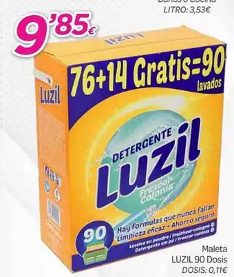 Alsara Supermercados Maleta luzil 90 dosis oferta