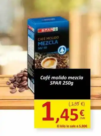 SPAR Café molido mezcla spar oferta